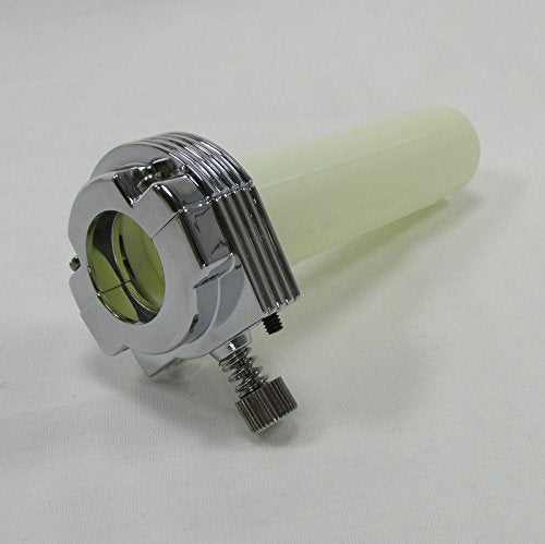 Harley Davidson CHROME OEM style Throttle Controls for us with 1'' Handlebars - Single Cable Clamp - For use with early model FX