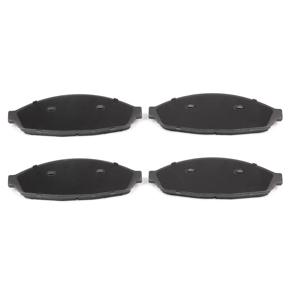 Eccpp D931-7834 4Pcs Front Semi Metallic Brake Pads Fit For Ford For Crown Victoria 2003-2011,For Lincoln Town Car 2003-2011,For