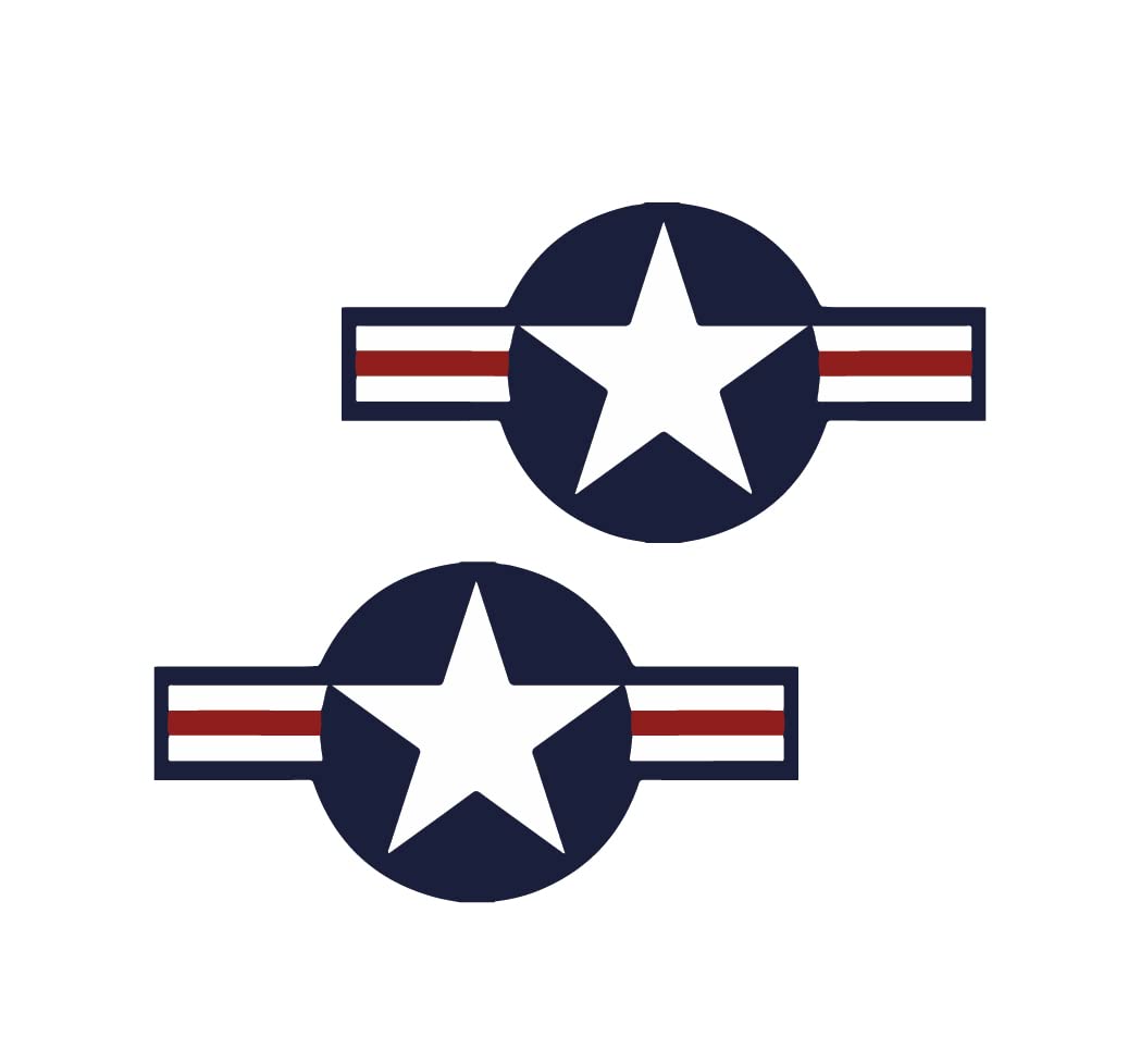 Isee 360 Star Flag Bike Stickers Vinyl Decal Exterior Mudguard Fuel Tank Helmet Printed Sticker L X H 11 X 5.08 Cm