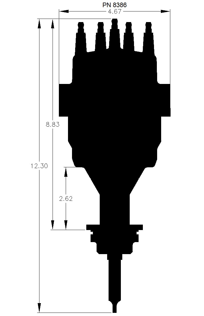 Msd 8386 Ready-To-Run Distributor
