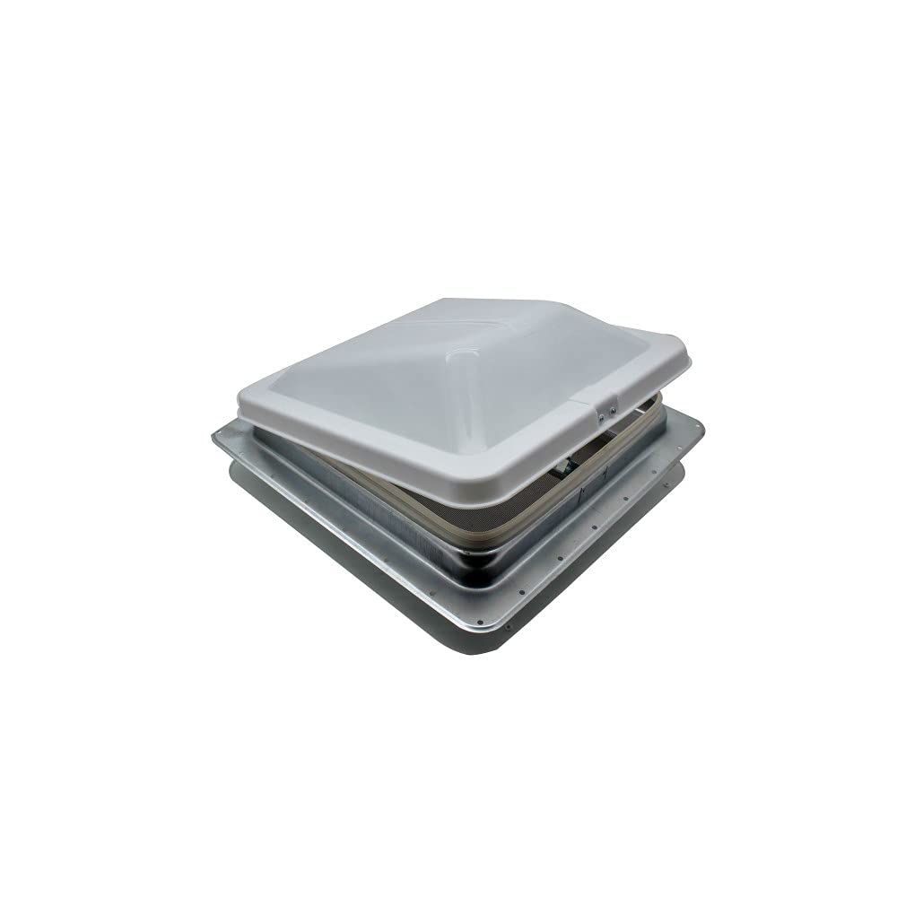 Heng'S 74111A-C1G1 Universal Roof Vent Non-Powered With Exchange Lid - 14' Smoke