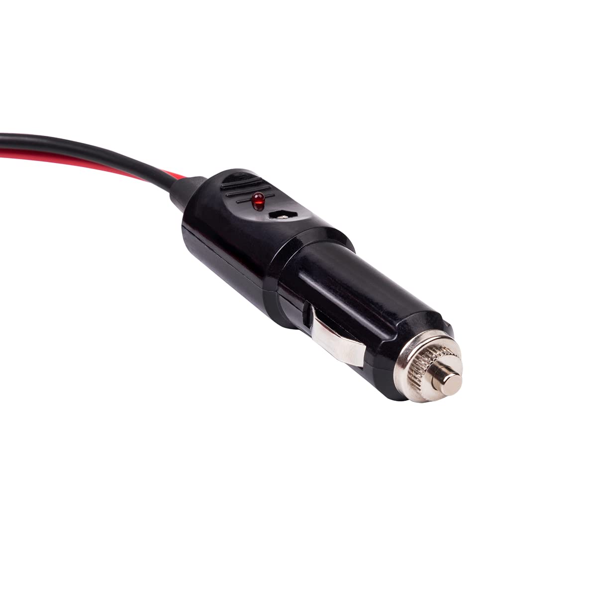 YCIND 12AWG Male to Male Cigarette Lighter Adapter Charger Cord, 3ft with LED Lights, Model YC01037-A
