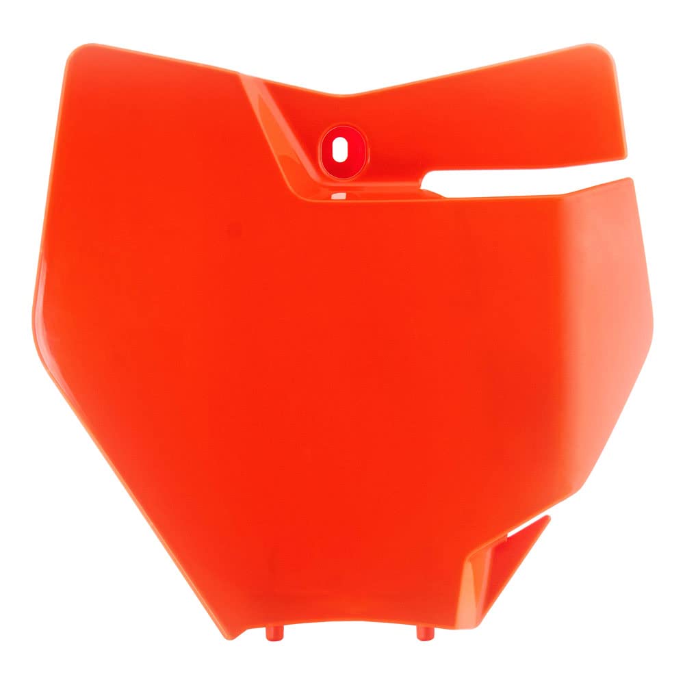 Acerbis Front Number Plate 16 Ktm Orange For Ktm 250 Xc 2017-2018