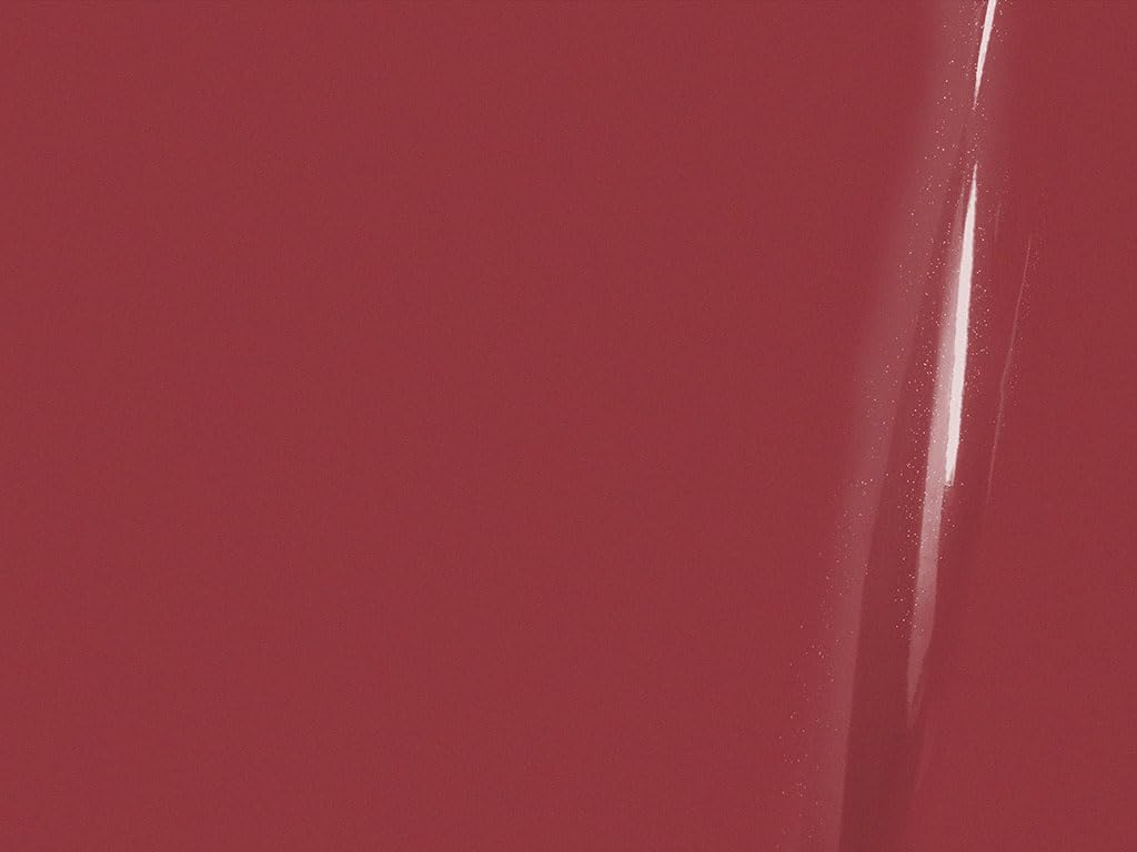3M 2080 Series G203 Gloss Red Metallic - 5Ft X 4Ft - 20Sq Ft - Dual Cast Thick Vinyl Car Wrapping Film - Vehicle Sheet Roll