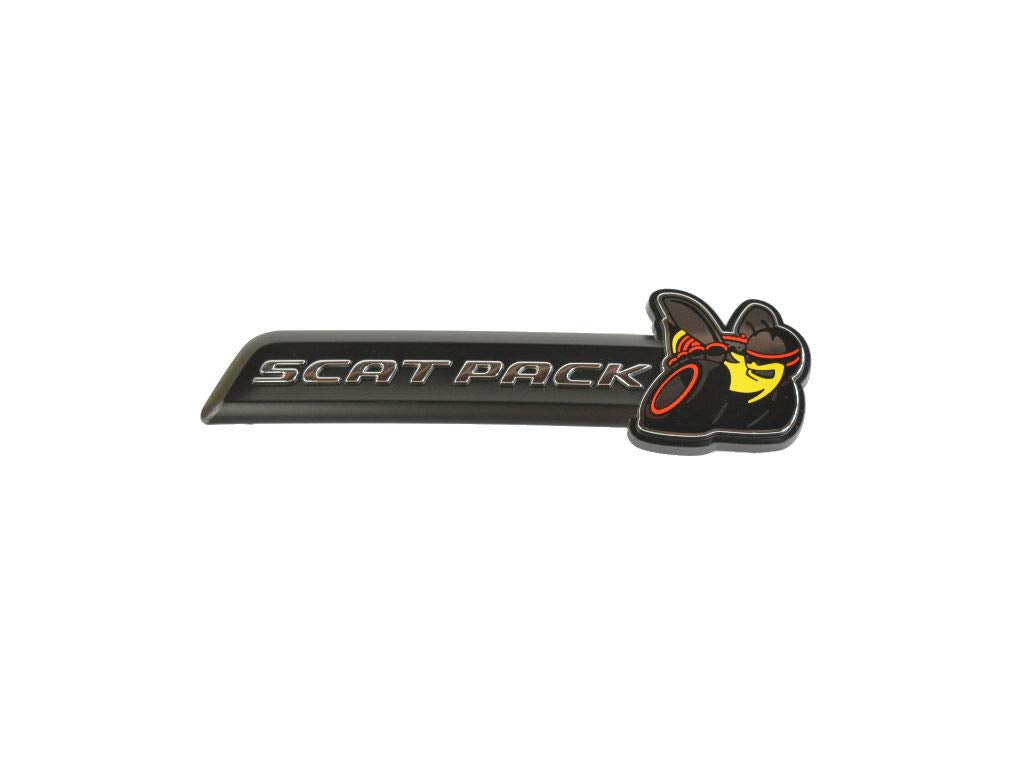 Mopar NAME PLATE 68272519AA, Metal, Black - Durable Replacement for Your Vehicle