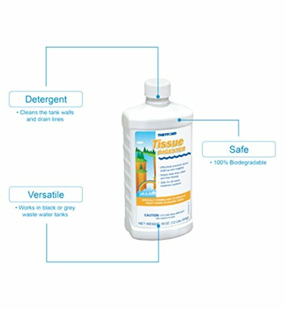 Thetford Rv Tissue Digester, 19 Oz - Thetford 15844