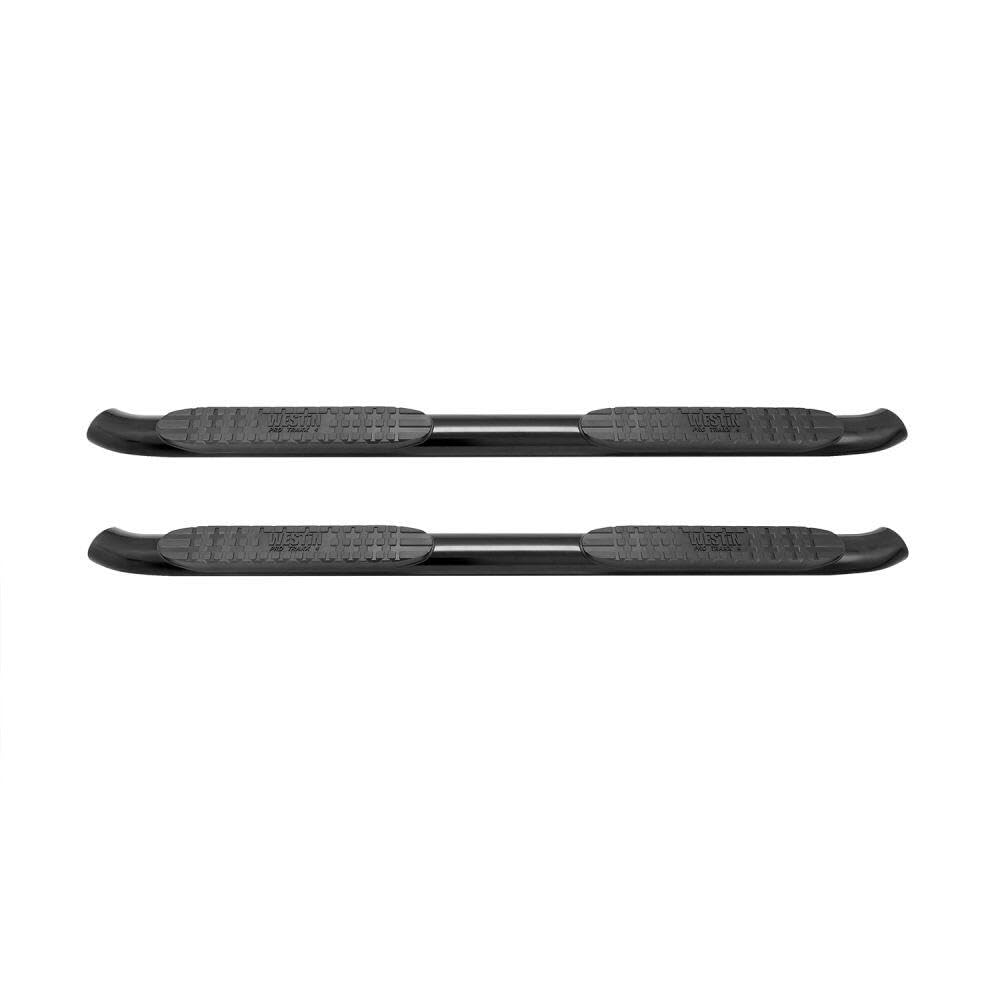 Westin 21-23555 Pro Traxx 4 Oval Nerf Bars Fits 2009-2018 Ram 1500 2019-2024 Ram 1500 Classic Quad Cab Black Pair