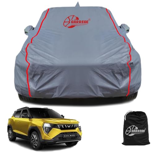 Garrege Mahindra Xuv 3Xo Car Cover Waterproof With Free Bag And Mirror With Anteena Packet. Uv Protection All Weaterproof Cover