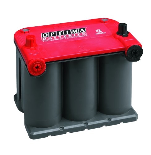 OPTIMA Batteries High Performance 75/25 RedTop Sealed AGM Car, Truck, and SUV Starting Battery, 720 CCA, Dual SAE and GM Termina