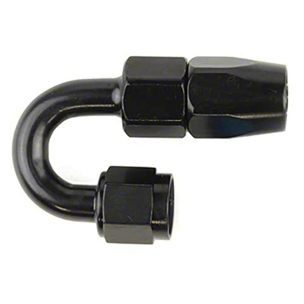 Speedfx 511080Bk -10An X 180 Blk Hose End