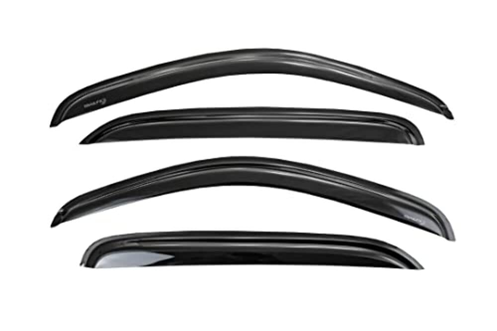Trailfx Rain Guard Tape On Window Vent Visors Acrylic With A Smoke Tint 4 Piece Compatible With Traverse 09-17 - 4161H