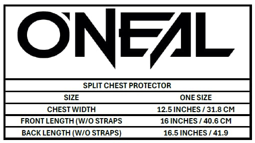 O'Neal Holeshot Protector - Neoprene, Black, Medium/Large, Model 1285-004