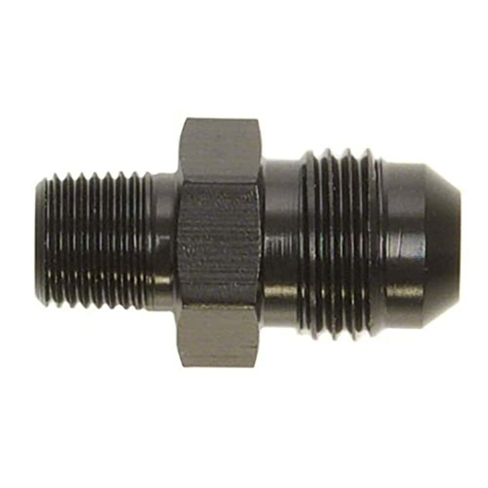 -4An X1/4Nptf Blk St Fl To Pipe Adp