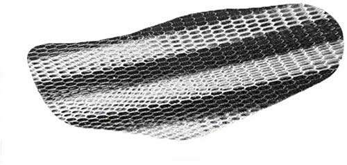 MIZZEO Bike Stretchable Net Seat Cover (Black & White) Compatible with Yamaha Fascino