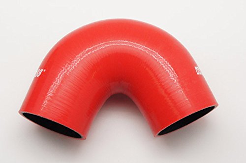 Autobahn88 Automotive Silicone Hose Bend, 135-Deg Elbow Coupler, ID=2.75'' (70mm), Leg Length 3.13'' (80mm), Wall Thickness= 0.1