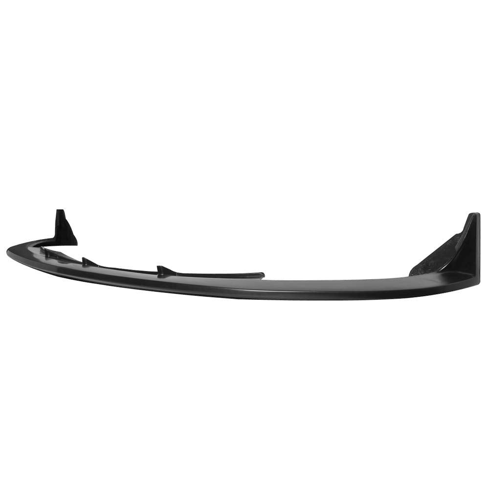 FREEMOTOR802 Compatible With 2005-2009 Ford Mustang V8 Front Bumper Lip, CV 3 Style Black PU Spoiler Guard Splitter Valance Chin