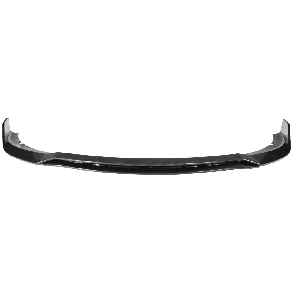 FREEMOTOR802 Front Bumper Lip Splitter for 2015-2023 Dodge Charger SRT, V3 Style, Matte Black ABS Plastic, 4PCS Air Dam Chin Spoiler