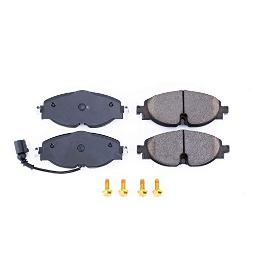 Power Stop 17-1760, Z17 Front Ceramic Brake Pads with Hardware
