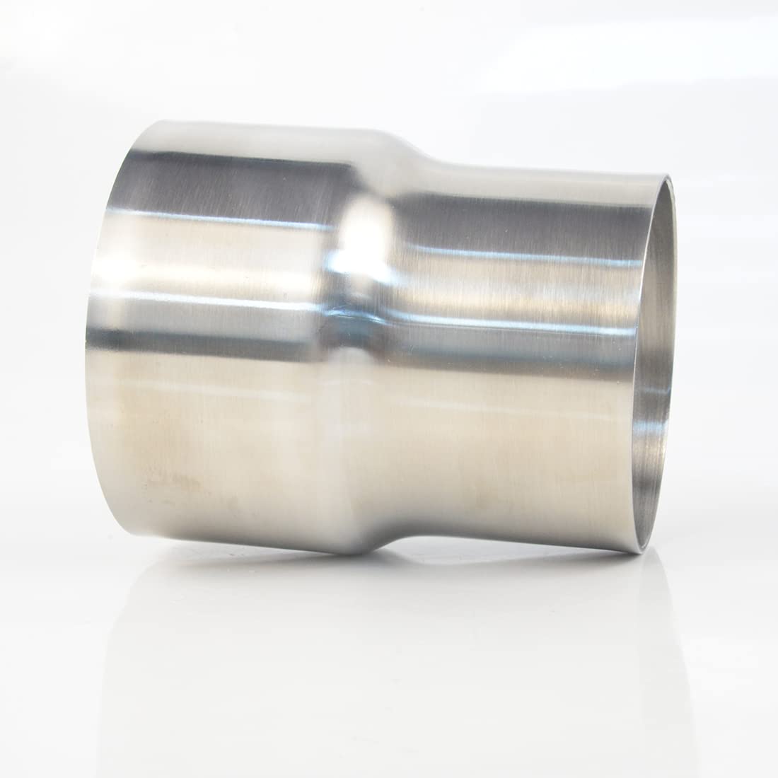 Universal ID 2.5 Inch to OD 3 Inch Exhaust Adapter, Stainless Steel Exhaust Coupler(2 1/2'' ID to 3'' OD), Pipe Adapter Whole Le