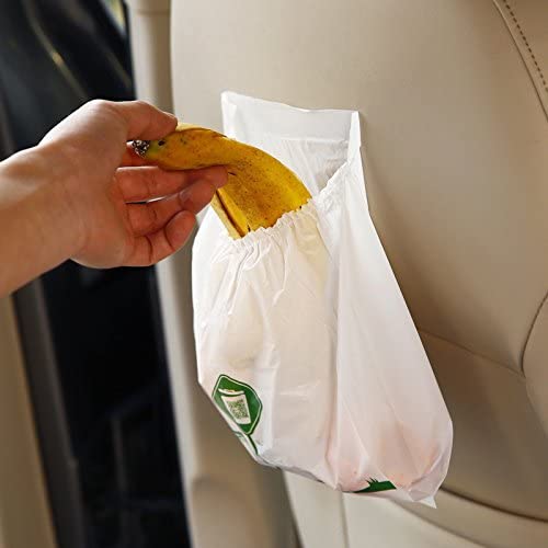 GlobalNiche 15PCS Car Trash Waterproof Garbage Environmental protection once Seat Organizer Bags storage Car Styling Stowing Tid