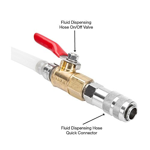 OEMTOOLS 24441 Manual ATF Refill System, 8 Adapter Transmission Fluid Pump, ATF Filler Transmission Pump Tool, ATF Filler Tool P