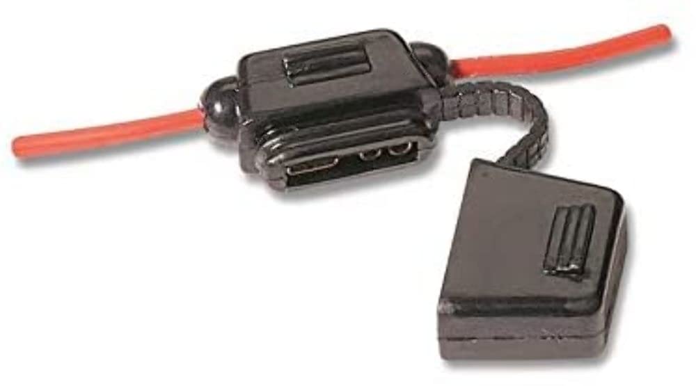 Wirthco 31820 Battery Doctor In-Line Water-Resistant Ato/Atc Blade Fuse Holder With Cover 12 Awg