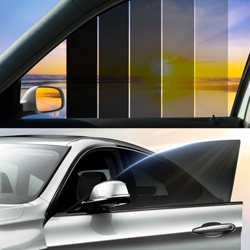 Vepagoo Nano Ceramic Car Window Tint Film 20% Vlt- 24'' In 15'Ft Privacy Window Tint, Blocks Uv/Ir Rays, Heat & Glare - Scratch