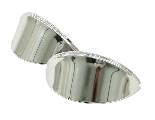 Headlight Eyebrow, Chrome Smooth, Sold As Pair, Compatible With Dune Buggy