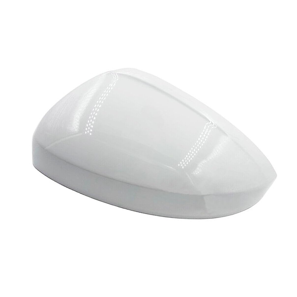 Car Door Wing Mirror Cover Cap Replacement Cover Protectors For VW Tiguan MK2 2017 2018 2019 2020 White (Left (Driver) Side)