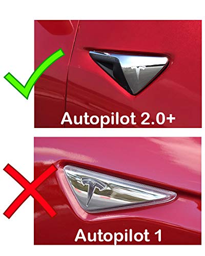 Custom Cut Graphics Logo Decal Wrap For Tesla Model X, 14-Pc Set (Gloss Lime Green)