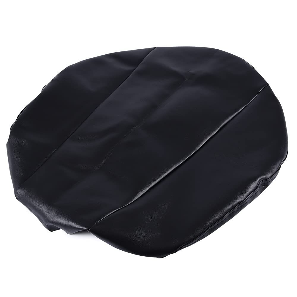 PIT66 Leather Seat Cover for Polaris RZR 570/800/900 & ACE 325/570, Black, Standard Fit