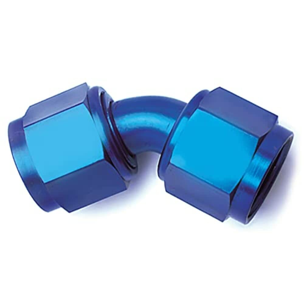 -8An 45 Blk Swivel Coupler
