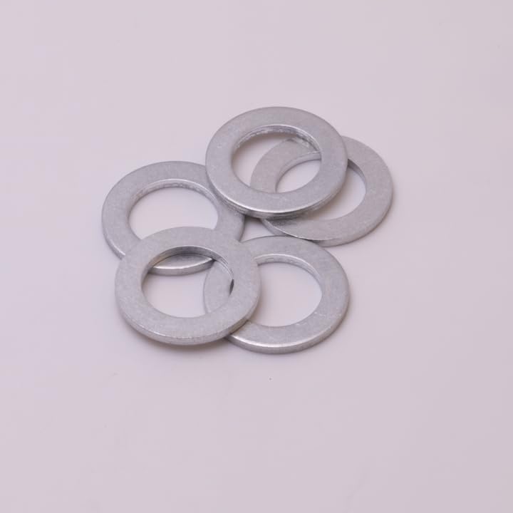 Goldplug Sw-03, Made In Usa,12Mm Aluminum Crush Washer, 5-Pack - Fits With Mp-01/Mp-01T/Ap-03 And Other 12Mm Plugs