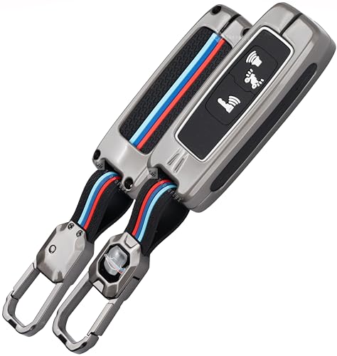 Shopoflux Metal Key Cover Compatible With Honda Activa | Dio Hsmart (Black)