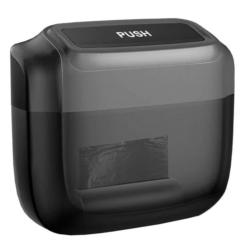 Mann MartVehicle Hanging Trash Can: Leakproof Car Garbage Bin with Lid for Clean & Organized Interior