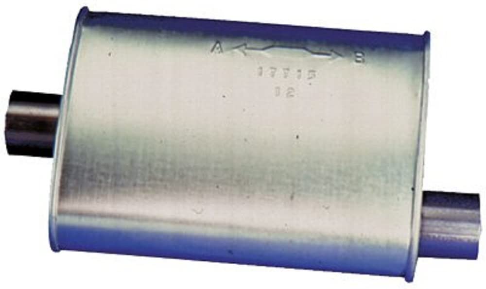 Walker Quiet-Flow Ss 22393 Direct Fit Exhaust Muffler 2.5" Inlet (Id) 2.5" Outlet (Id) For Chevrolet Caprice