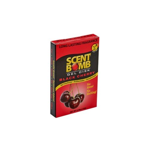 Scent Bomb Powerful Long Lasting Gel Disk Air Freshener (Black Bomb)