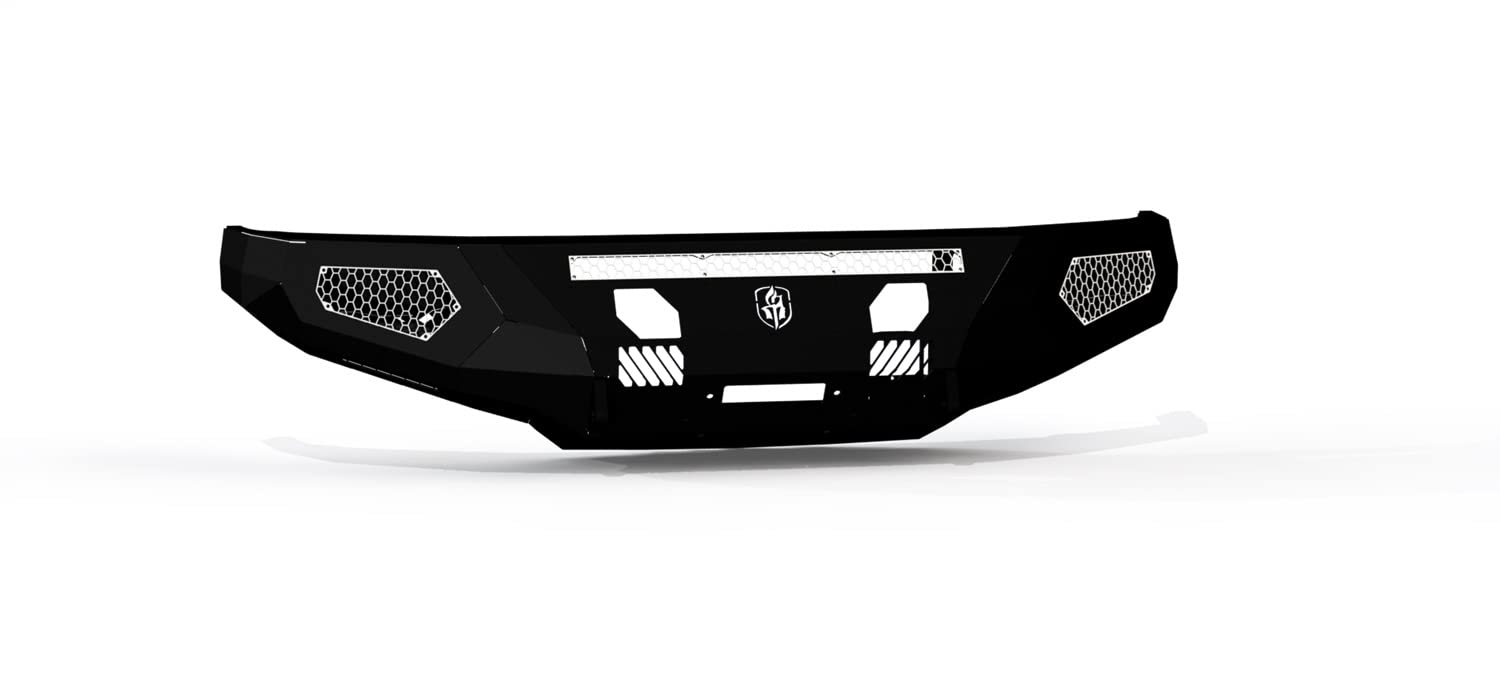 Road Armor 19-20 Gmc 1500 Spartan Front Bumper Bolt-On Skid Plate - Tex Blk