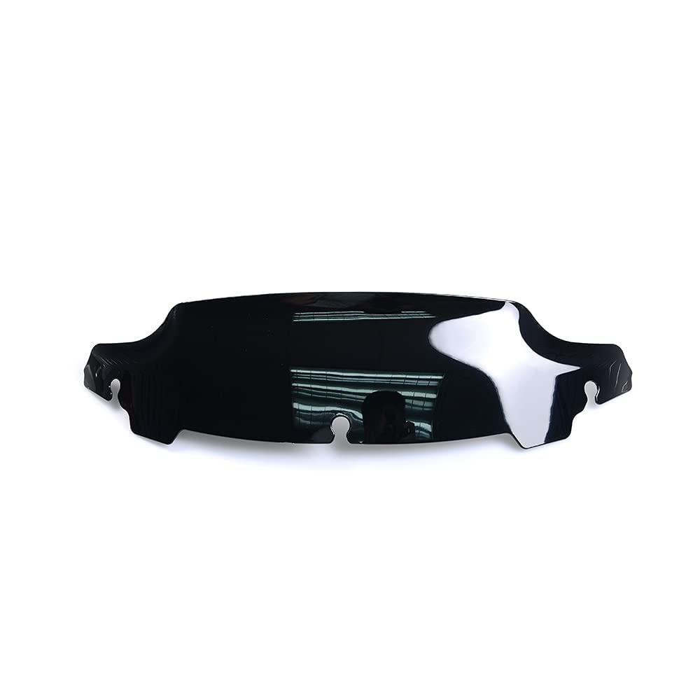 Wynmoto Black 4.5 Wave Windshield Windscreen Wind Splitter Compatible For 14-22 Harley Davidson Touring Electra Glide Street Glide 2014 2015 2016 2017 2018 2019 2020 2021 2022