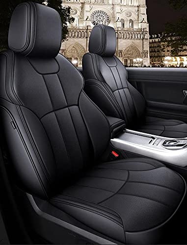 Pegasus PremiumPremium PU Leatherite Car Seat Cover for Ford Ecosport (Black)