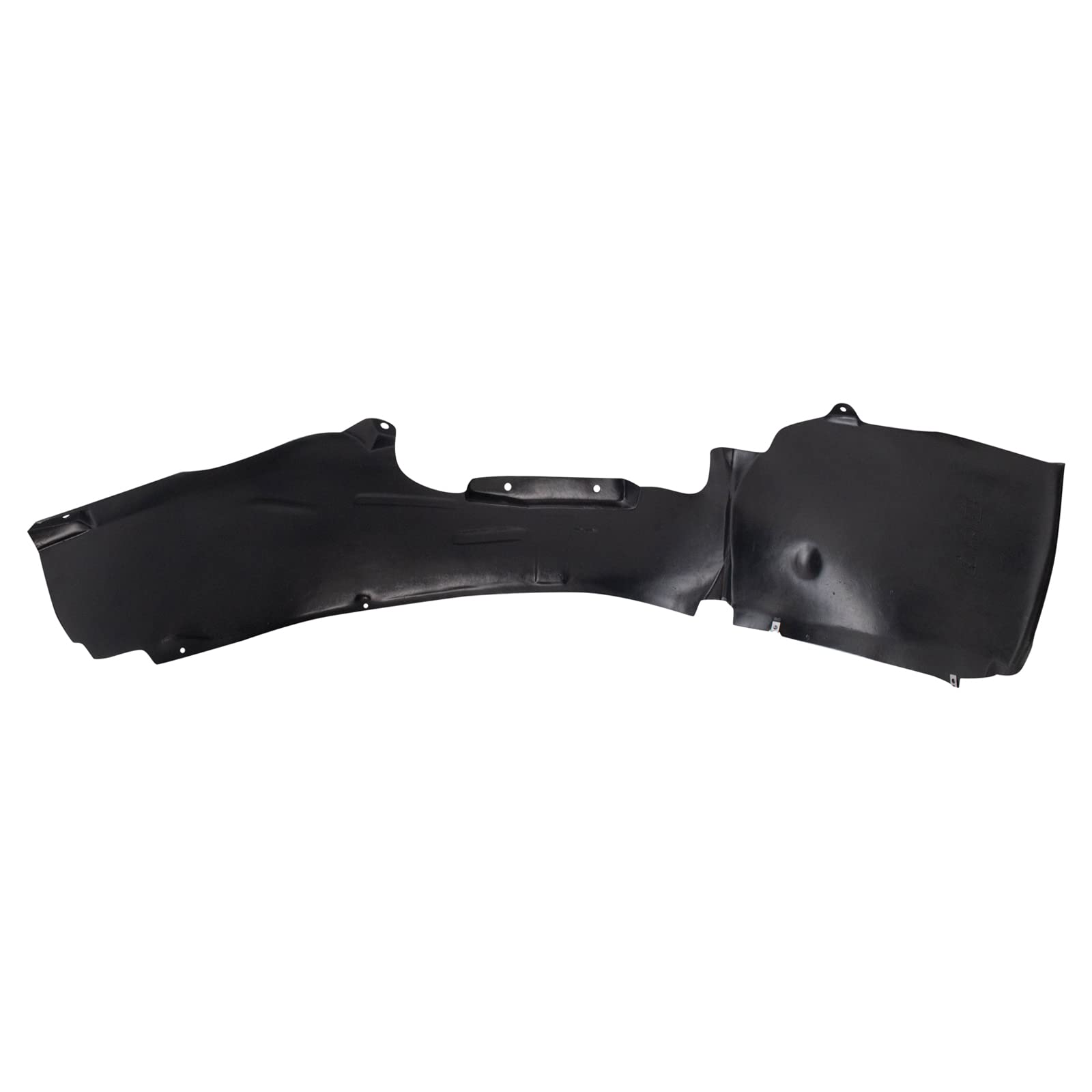 Trq Front Inner Fender Liner Set Compatible With 2007-2012 Dodge Caliber Ch1250131 Ch1251131