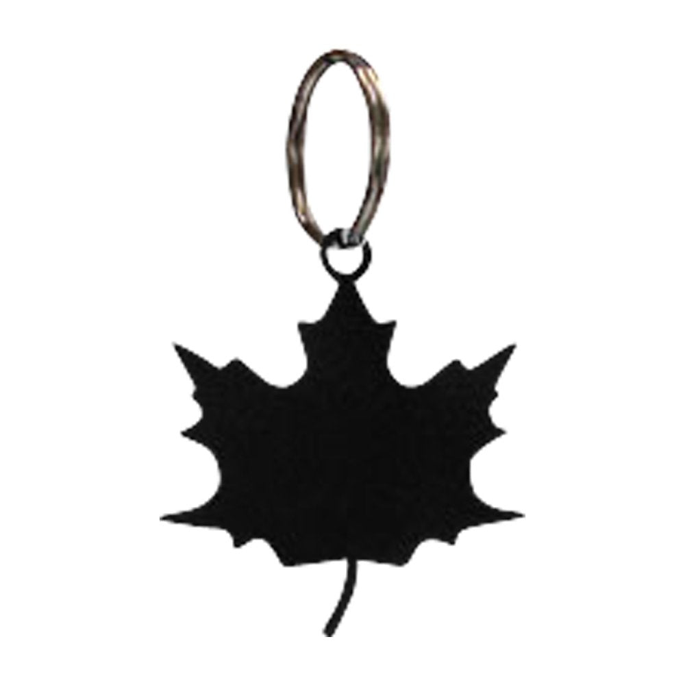 KC40 Maple Leaf Silhouette Keychain Key Ring