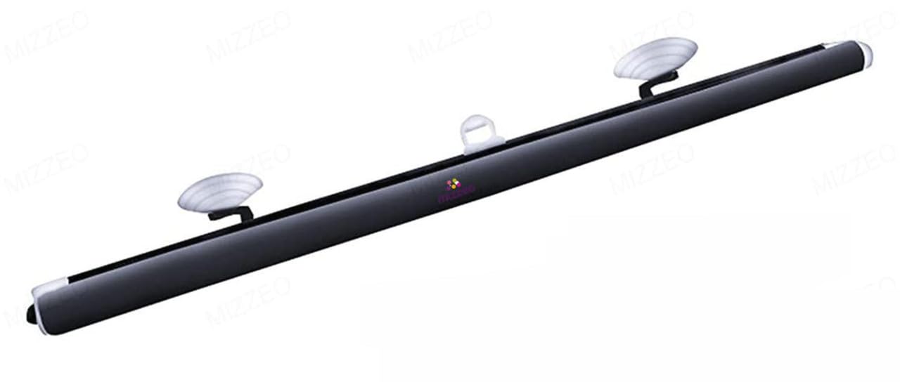 MIZZEO Car Front Glass Windshield Roller Sunshade, Self Retractable Design, Locks Sun & UV Protector Compatible with Q7