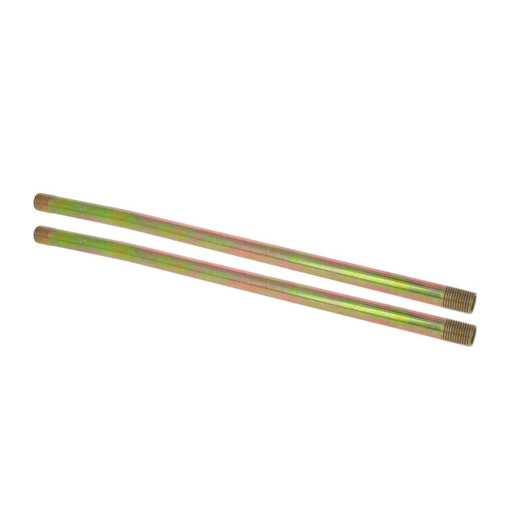 Utoolmart 1/8 Inches Npt 230Mm Length 10Mm Pipe Diameter Grease Fitting Standard Grease Metal Extension Tubes 2Pcs