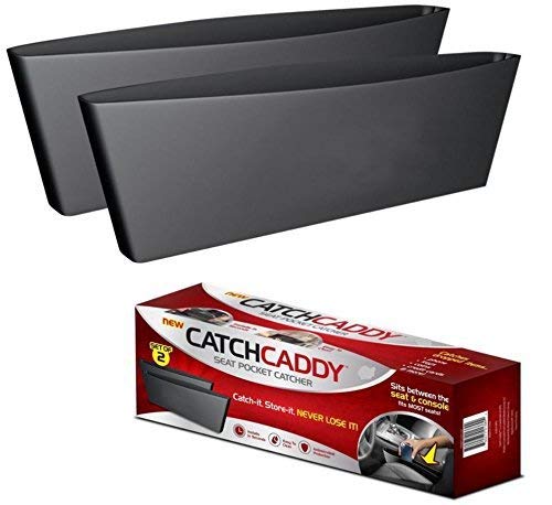 nunki trend Catch Caddy Internal Storage Organizer for Car Seat Side Gap Pocket (Multicolour) 2 Pieces