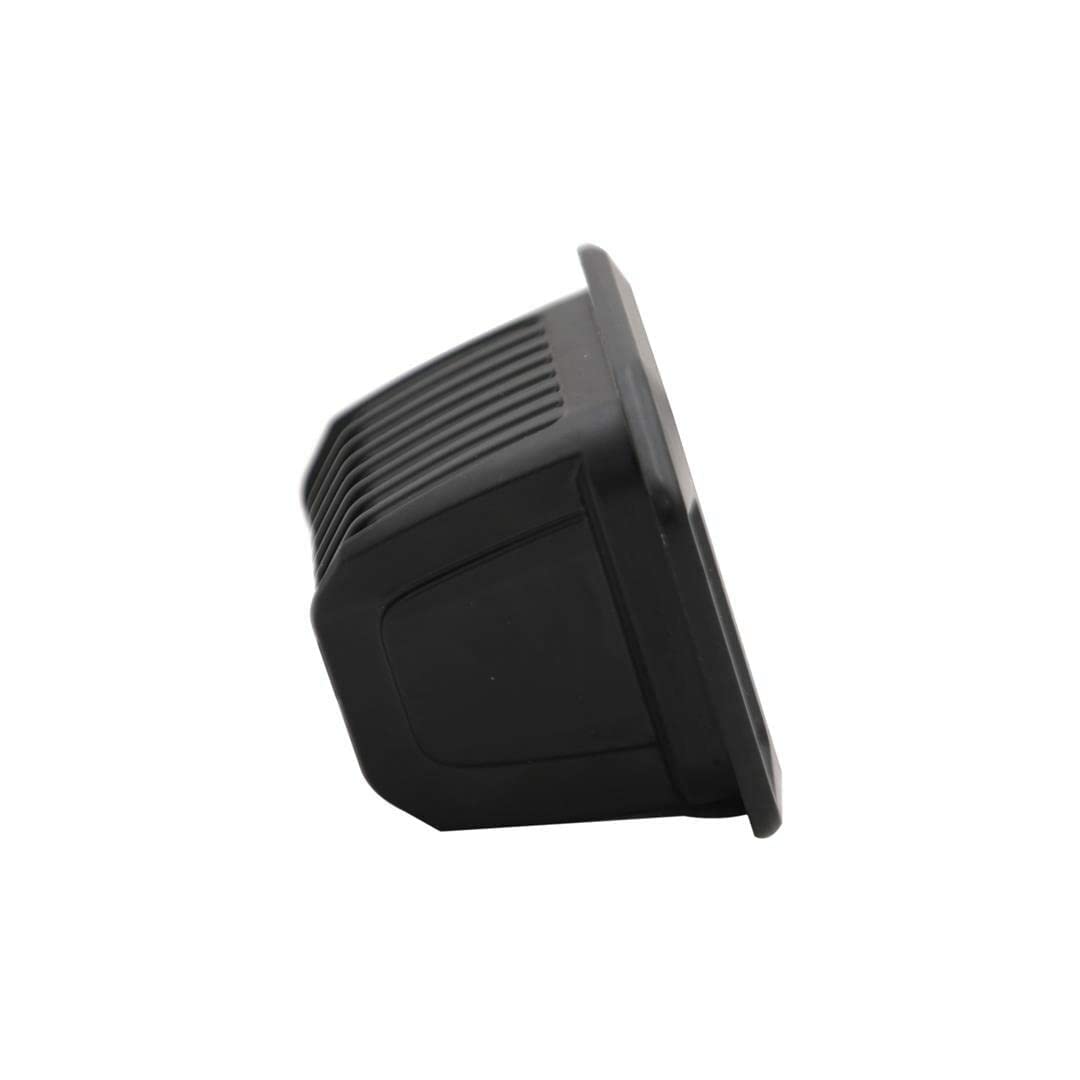 3 Inch Flush Mount Cube Blacked-Out Led, Flood Beam, 2400 Lumens, Includes Wiring Harness & Mounting Hardware, Single Unit