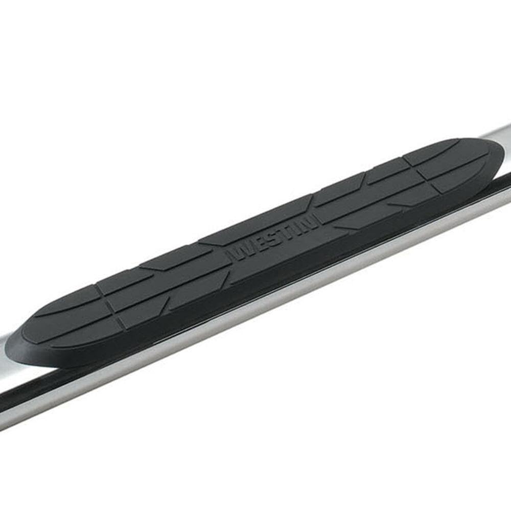 Westin 22-5050 Premier Oval 4 Nerf Bars 72 Inches Stainless Steel Pair