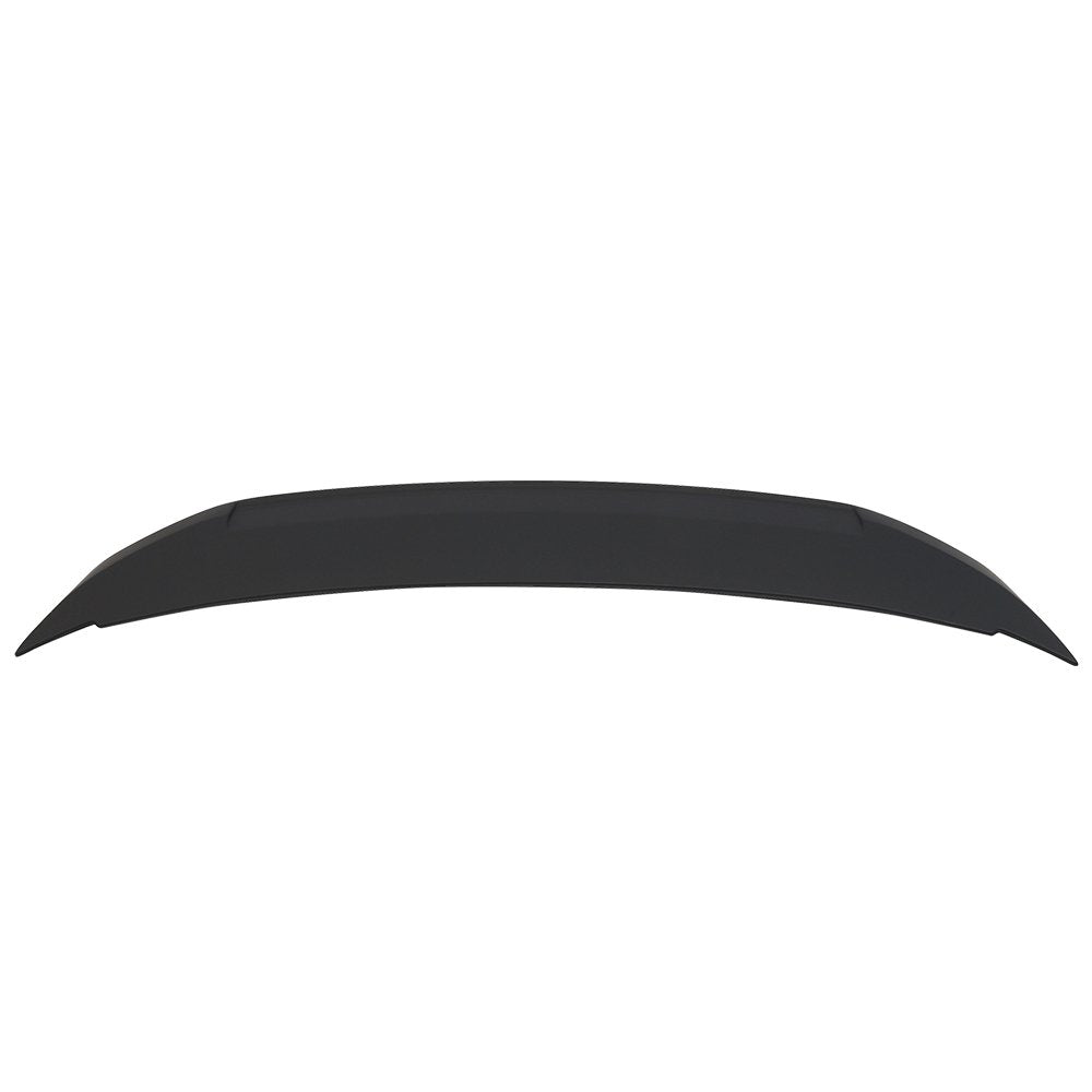 Trunk Spoiler Compatible With 2010-2014 Ford Mustang, Gt500 Shelby 1Pc Style Abs Unpainted Trunk Boot Lip Spoiler Wing Deck Lid By Ikon Motorsports, 2011 2012 2013