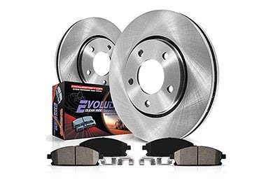 Power Stop KOE1043 Front Autospecialty OE Replacement Brake Rotors and Ceramic Brake Pads Kit For Acura ILX Honda Accord Civic C