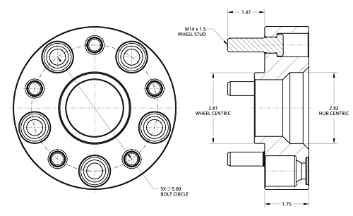 Spidertrax Whs024 Blue Wheel Spacer Kit